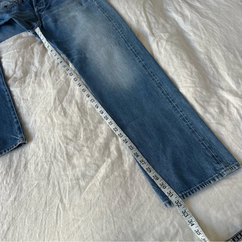 XSOLDX Polo by Ralph Lauren High Rise Relaxed Straight Jeans in Lebec Wash - Picture 12 of 14